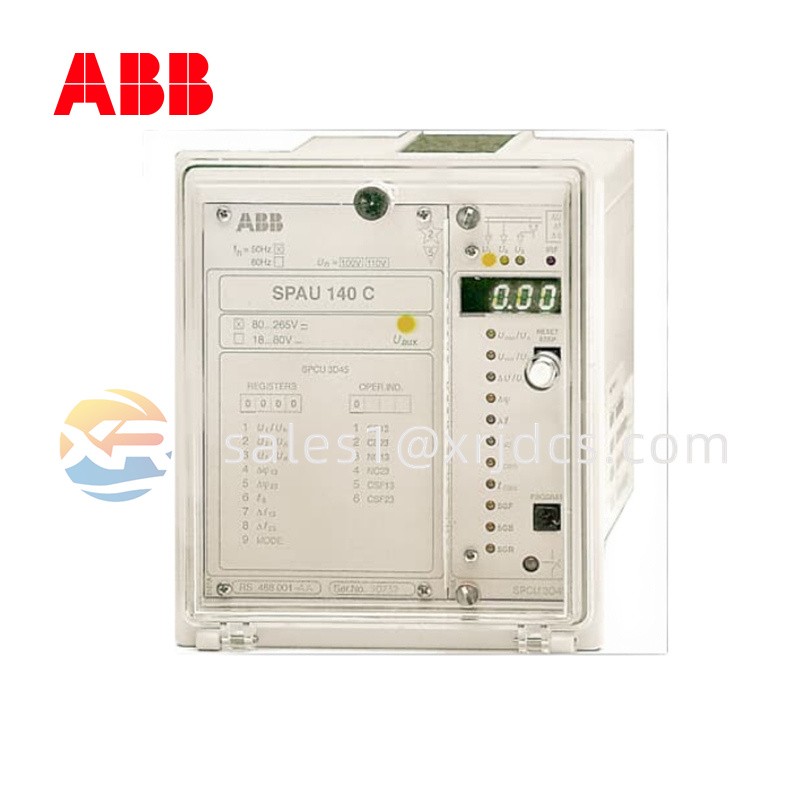 ABB SPAU140C Synchro-Check Relay Module0